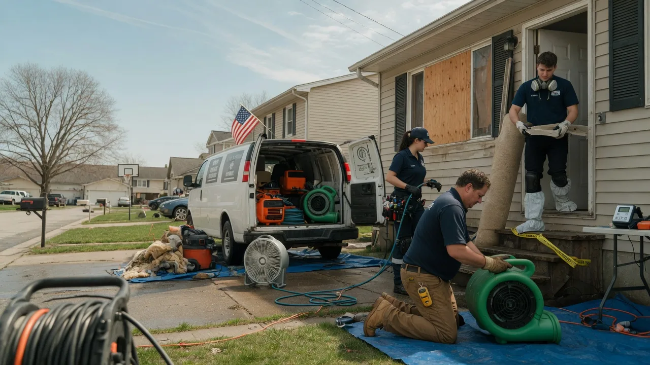 Water Damage Restoration in Pomeroy, PA near me